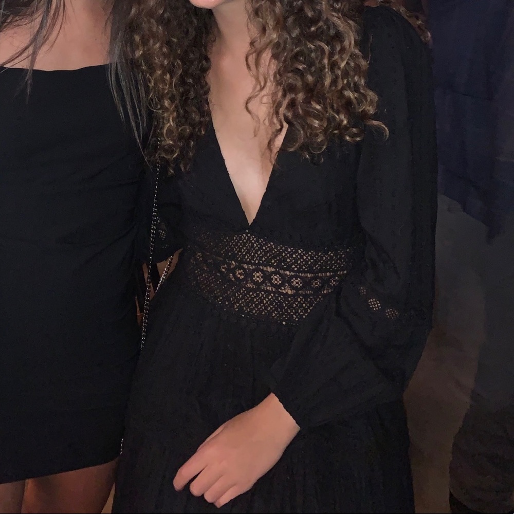 Black free people Semi formal dress